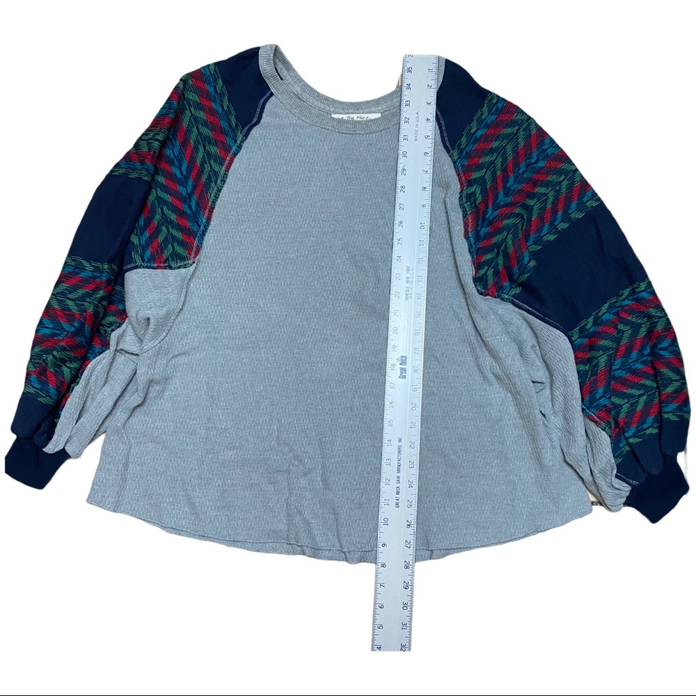 Free People Southwestern Sea Combo Top Bohemian - Picture 6 of 13